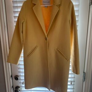 Rachel Zoe Mustard  Coat